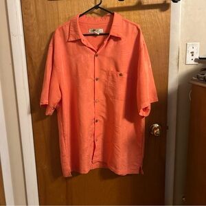 Joe Marlin Men's Coral Short Sleeve Shirt